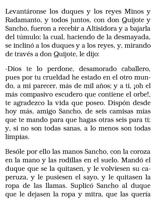 El ingenioso hidalgo don Quijote de la Mancha, II - Bibliolucus