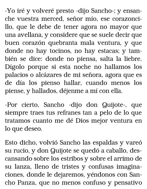 El ingenioso hidalgo don Quijote de la Mancha, II - Bibliolucus