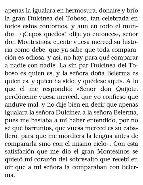 El ingenioso hidalgo don Quijote de la Mancha, II - Bibliolucus