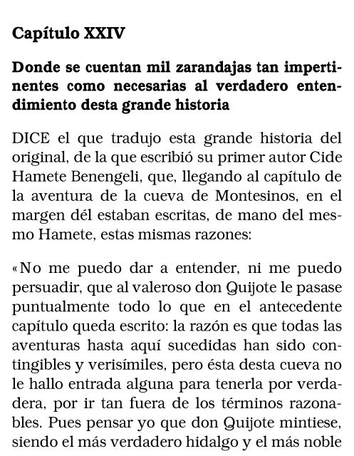 El ingenioso hidalgo don Quijote de la Mancha, II - Bibliolucus