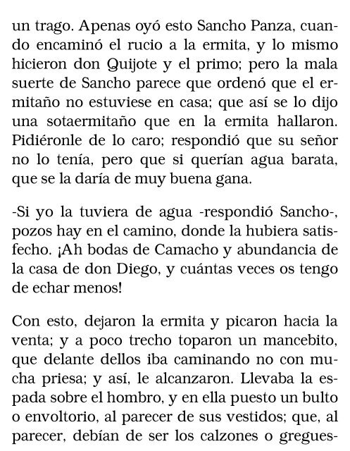 El ingenioso hidalgo don Quijote de la Mancha, II - Bibliolucus