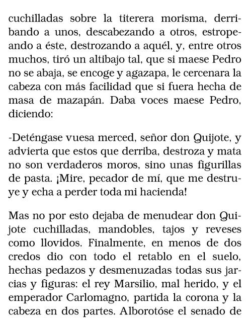 El ingenioso hidalgo don Quijote de la Mancha, II - Bibliolucus