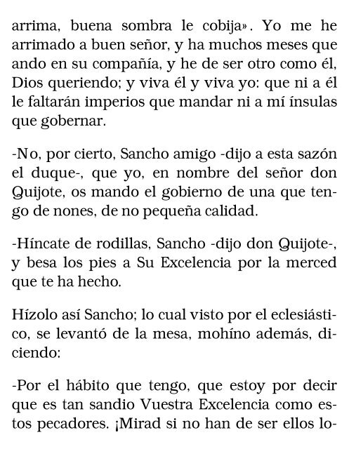 El ingenioso hidalgo don Quijote de la Mancha, II - Bibliolucus