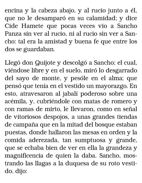 El ingenioso hidalgo don Quijote de la Mancha, II - Bibliolucus