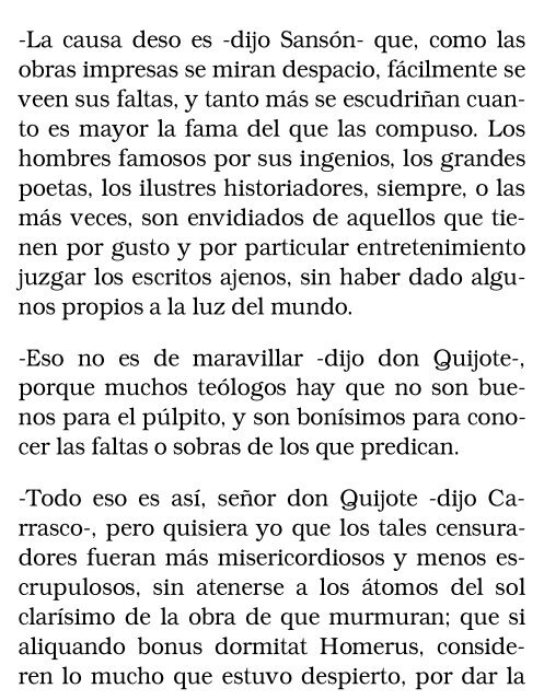 El ingenioso hidalgo don Quijote de la Mancha, II - Bibliolucus