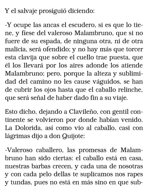 El ingenioso hidalgo don Quijote de la Mancha, II - Bibliolucus