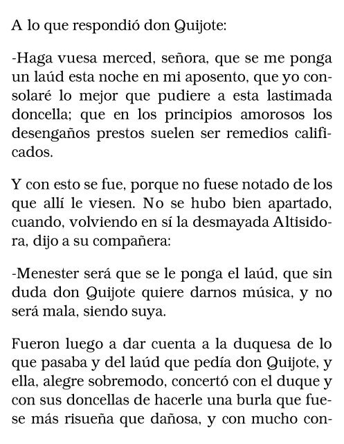 El ingenioso hidalgo don Quijote de la Mancha, II - Bibliolucus