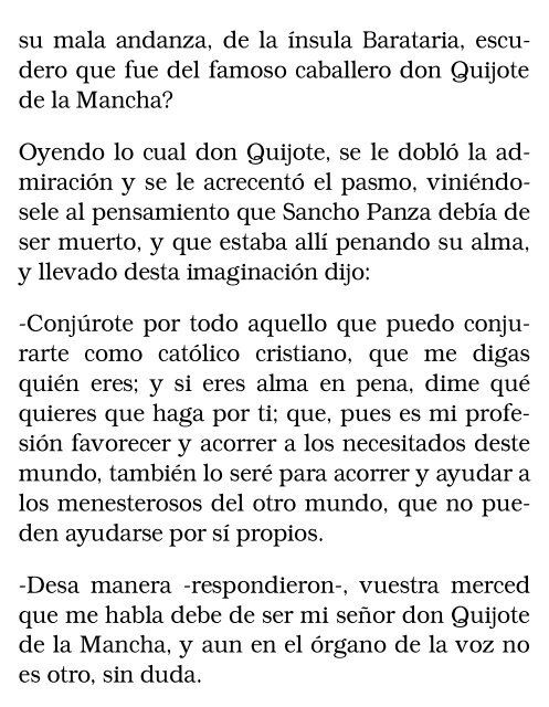 El ingenioso hidalgo don Quijote de la Mancha, II - Bibliolucus