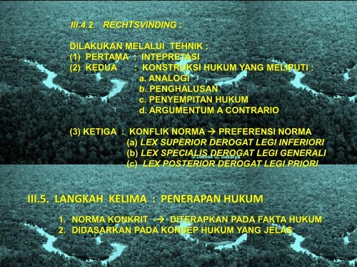 Penelusuran Penalaran Penemuan Hukum