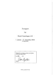 Årsrapport - Royal Copenhagen