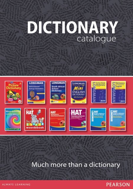 dictionary - pearson southern africa