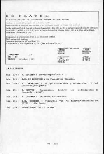 E vzw Statuten gepubliceerd in de Bijlagen tot het ... - De Plate