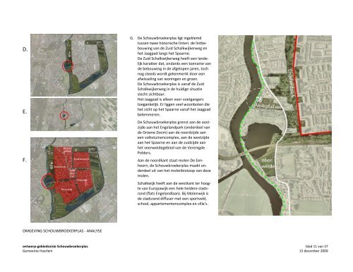 Ontwerp – gebiedsvisie Schouwbroekerplas