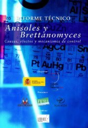 anisoles y brettanomyces - Fundación para la Cultura del Vino