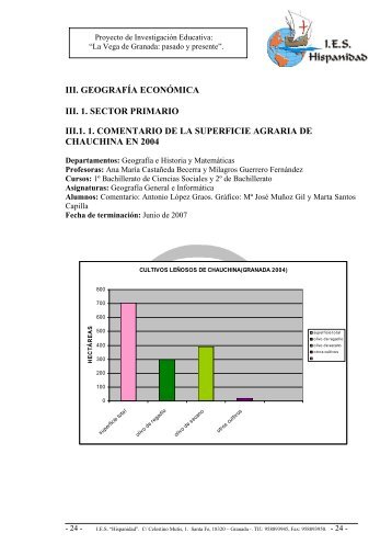 "La vega de Granada: pasado y presente". - Agrega