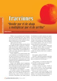 Fracciones - Quehacer Educativo