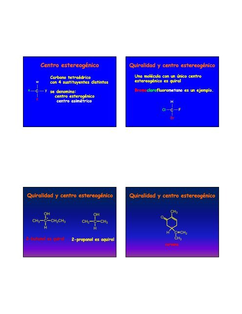 Teórica Estereoquímica