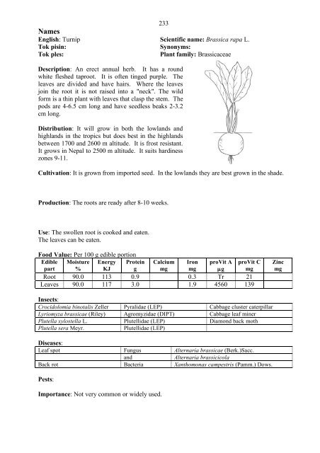 Food Plants International