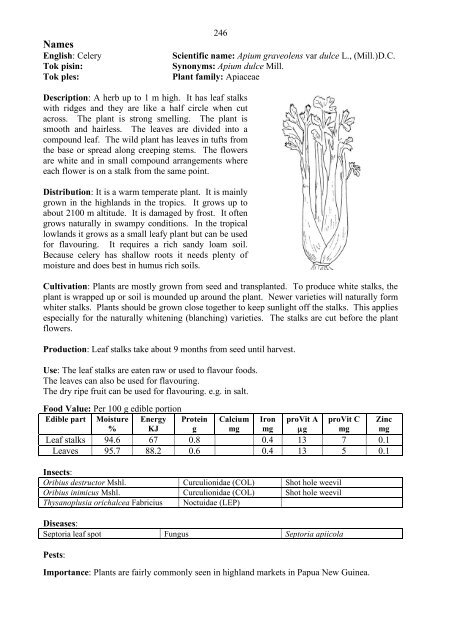 Food Plants International