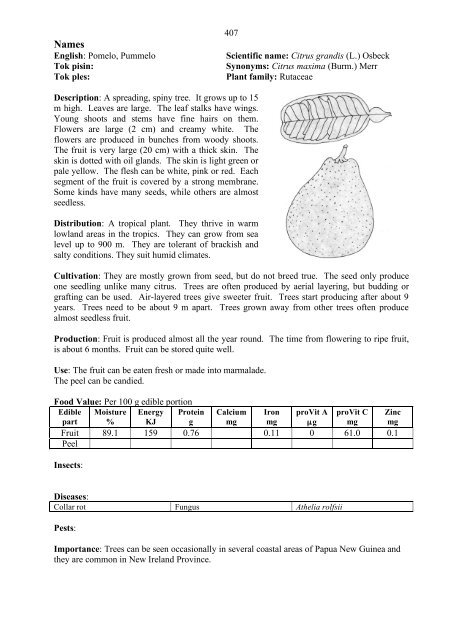 Food Plants International