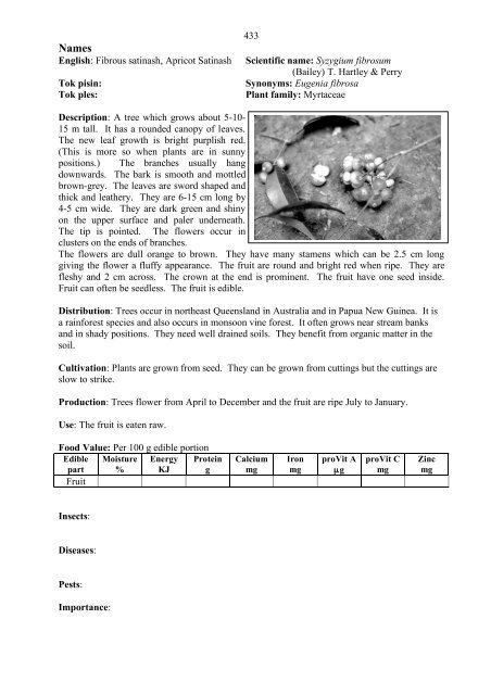 Food Plants International