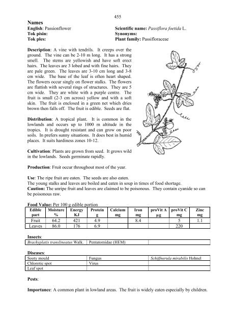 Food Plants International