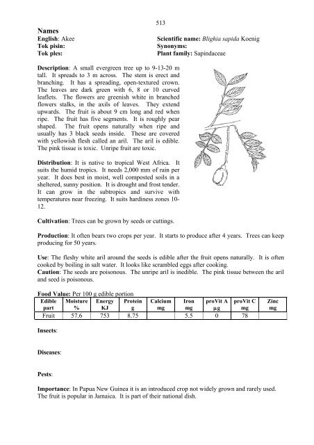 Food Plants International