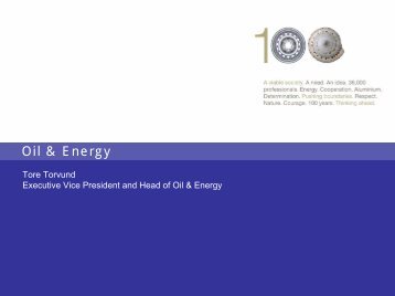Oil & Energy