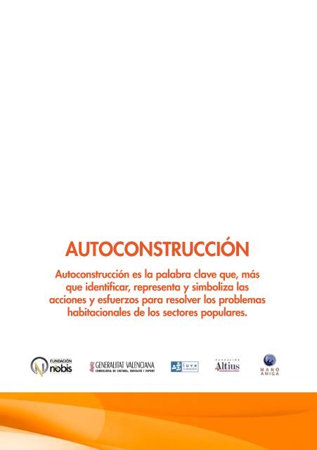 MANUAL DE Autoconstrucción - Fundación Nobis