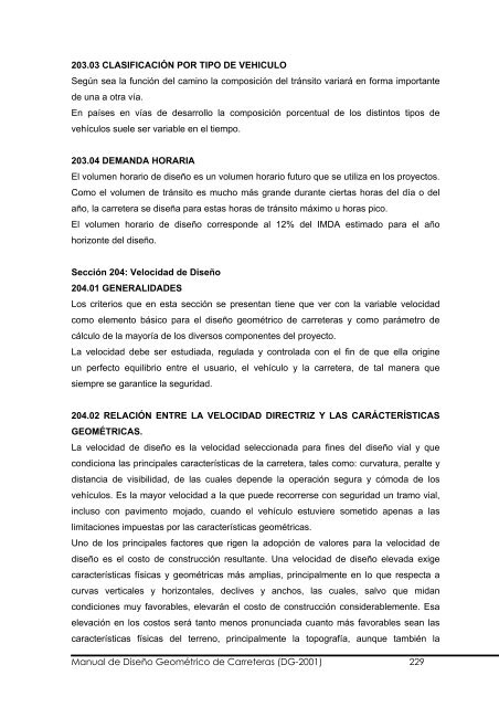 Manual de Diseño Geométrico de Carreteras (DG-2001) 1