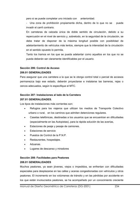 Manual de Diseño Geométrico de Carreteras (DG-2001) 1