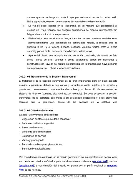 Manual de Diseño Geométrico de Carreteras (DG-2001) 1