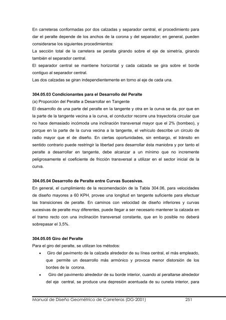 Manual de Diseño Geométrico de Carreteras (DG-2001) 1