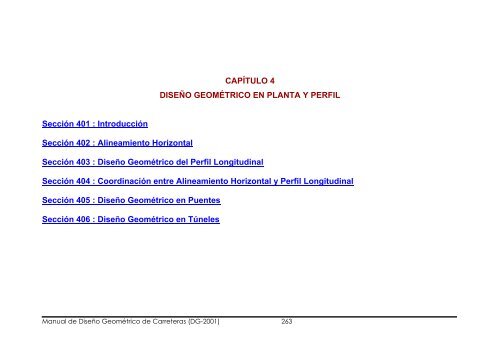 Manual de Diseño Geométrico de Carreteras (DG-2001) 1