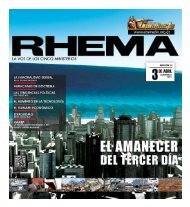 Descargar Revista Rhema3.36 MB - Ministerios Ebenezer Guatemala