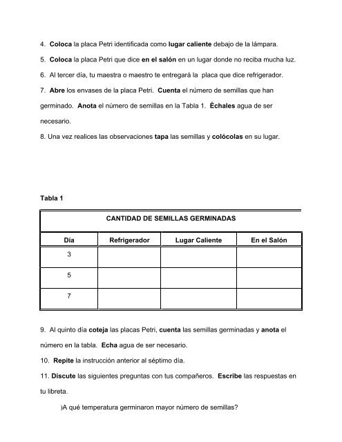 Los factores que afectan a la germinacion - Alacima