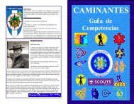 competencias - Scouts de Guatemala