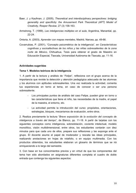 Atención Educativa de Alumnos con Aptitudes Sobresalientes