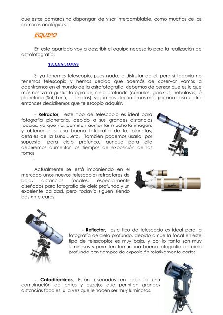 Curso de Astrofotografía - AstroCuenca