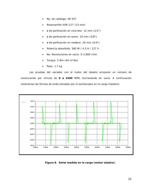 variador de velocidad para motor eléctrico universal