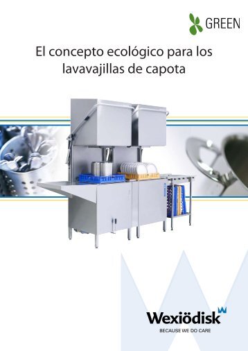 El concepto ecológico para los lavavajillas de capota - Santos Innova