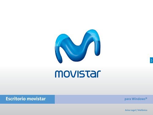 Manual de uso de escritorio Movistar