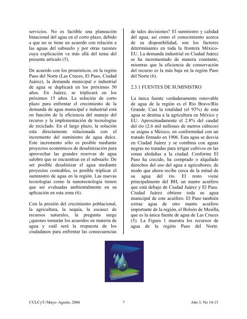 la problematica del agua en ciudad juarez y el plan san jeronimo