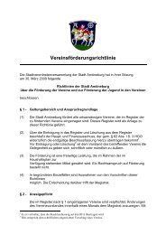 Vereinsförderungsrichtlinie - Stadt Amöneburg