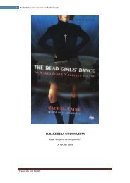 Baile de la chica muerta de Rachel Caine