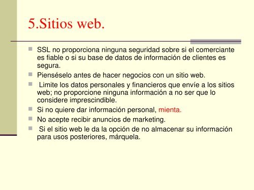 Seguridad en Internet - Manuel Fernández Barcell