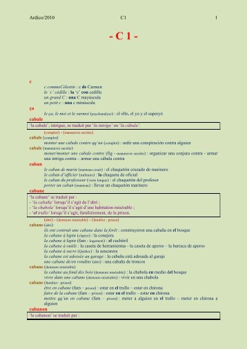 C1 - Arcdico - Académie d'Aix-Marseille