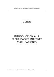 curso introducción a la seguridad en internet y ... - e capaciNET