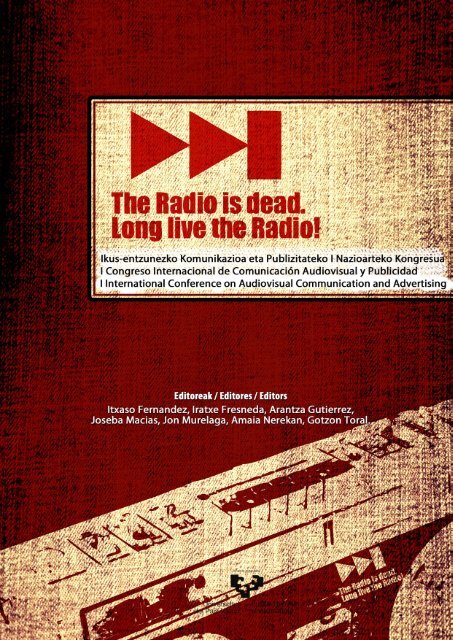 Radio is dead-Long live the Radio.pdf - Universidad del País Vasco