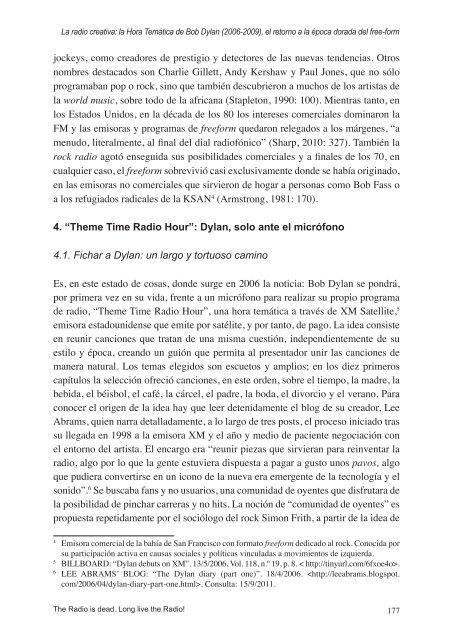 Radio is dead-Long live the Radio.pdf - Universidad del País Vasco